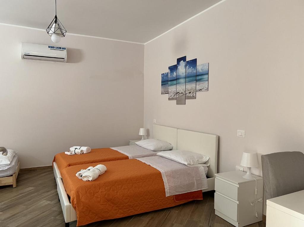 Postel nebo postele na pokoji v ubytování B&B Ranieri