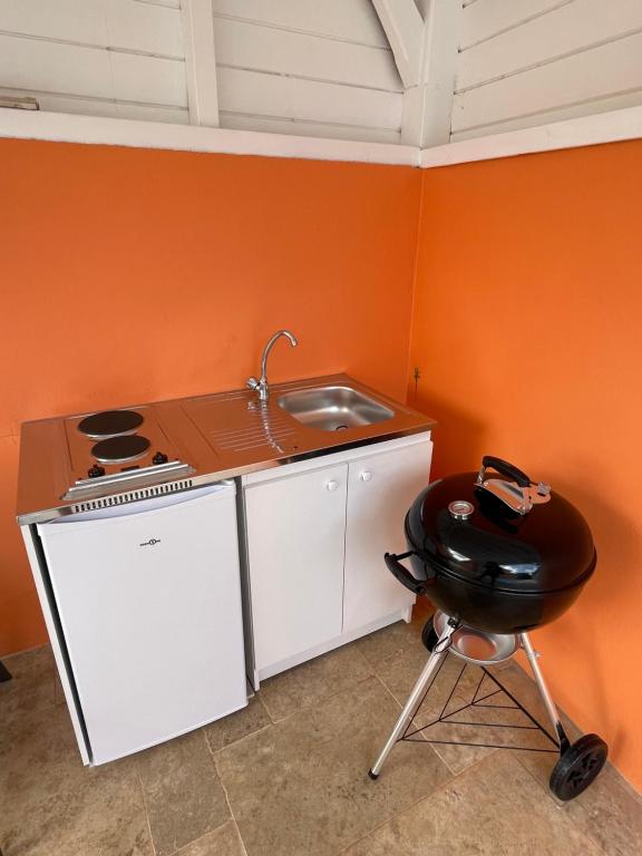 Kuchyň nebo kuchyňský kout v ubytování Villa Norah t5 duplex