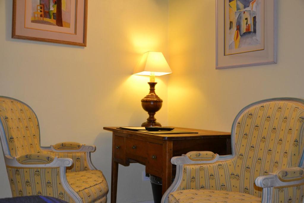 Posezení v ubytování Hotellerie de l'Esplanade
