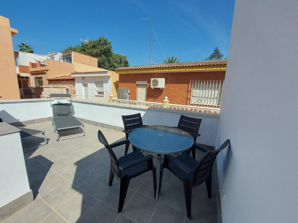 Balkón alebo terasa v ubytovaní Casa de la abuela