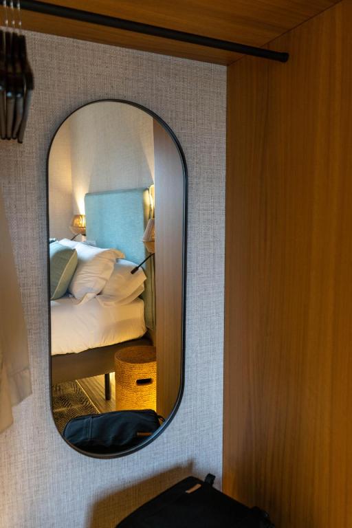 Postel nebo postele na pokoji v ubytování Casa Rural San Andrés de Teixido