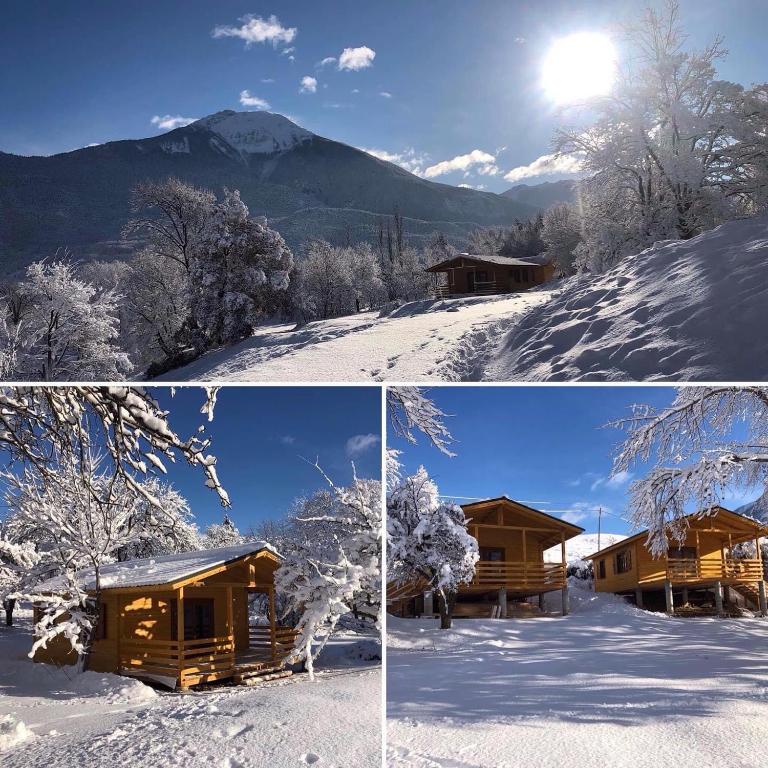 Camping, Hôtel De Plein Air Les Cariamas - Chalet Con Mountain View