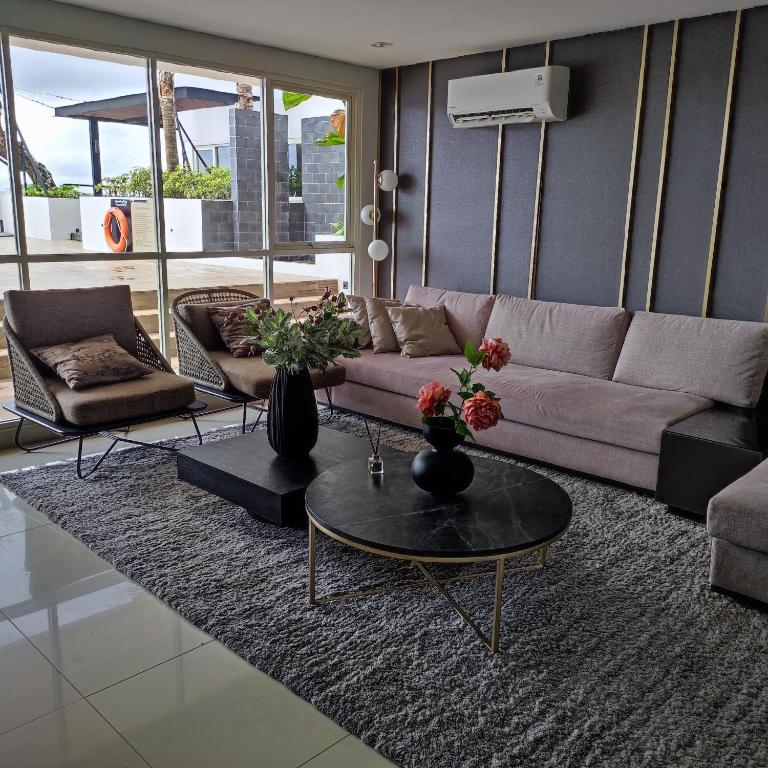 Posezení v ubytování Apartemen Strategis Yogyakarta