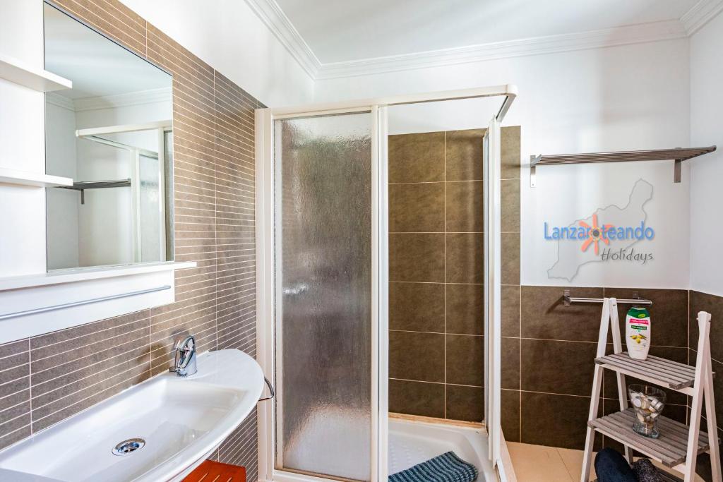 Koupelna v ubytování Vivienda Vacacional Casa Ciara