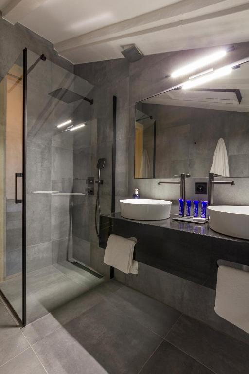 Koupelna v ubytování Shed HOTEL