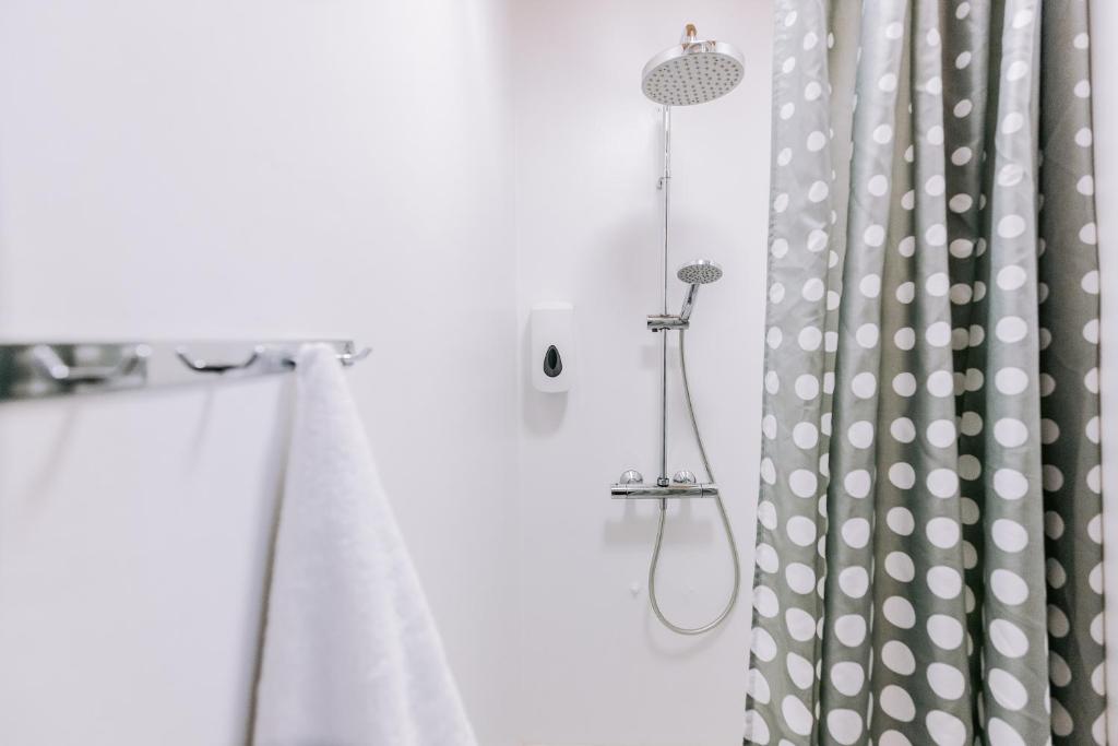 Koupelna v ubytování Eldá Guesthouse