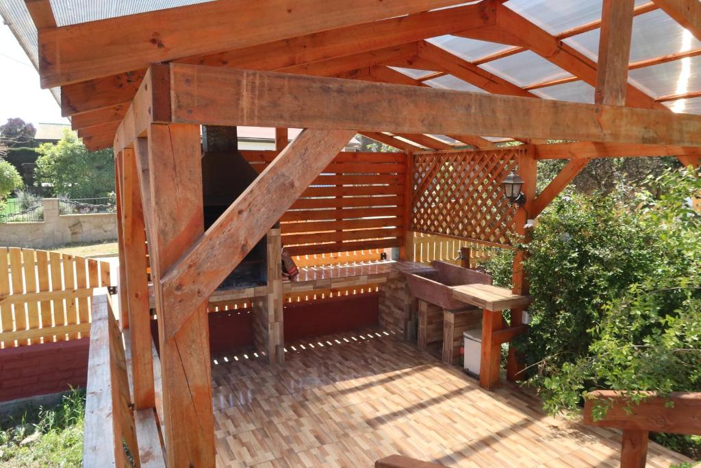 Balkón nebo terasa v ubytování Casa Playa El Canelo