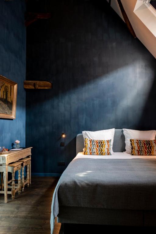 Voodi või voodid majutusasutuse B&B l'histoire de l'éclair toas