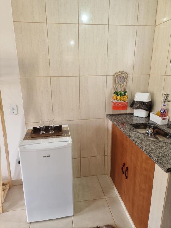 Kuchyň nebo kuchyňský kout v ubytování Estalagem Do Luar