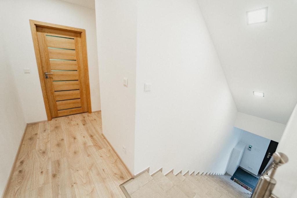 TV a/nebo společenská místnost v ubytování Apartmán Na Palouku Povrly