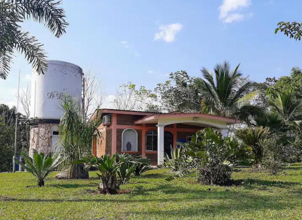 Zahrada ubytování Finca La Laguna