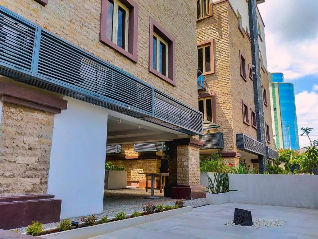 Budova, kde se hotel nachází