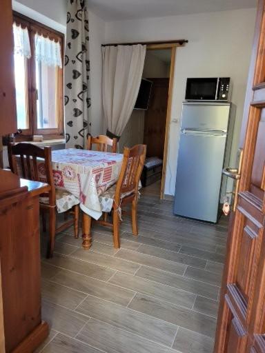 Kuchyň nebo kuchyňský kout v ubytování Pila vacanze
