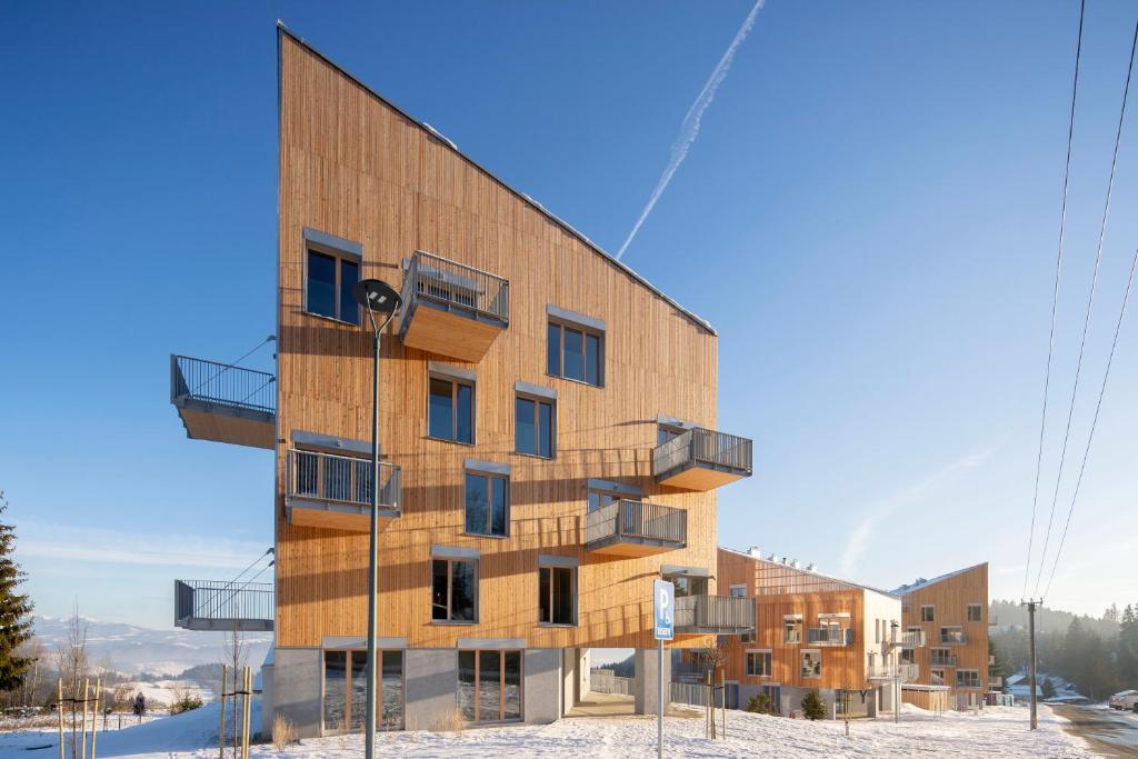Budova, kde se apartmán nachází