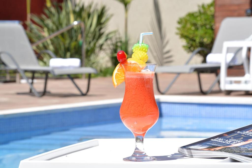 Bazén v ubytování Savoy Hotel Encarnación nebo v jeho okolí