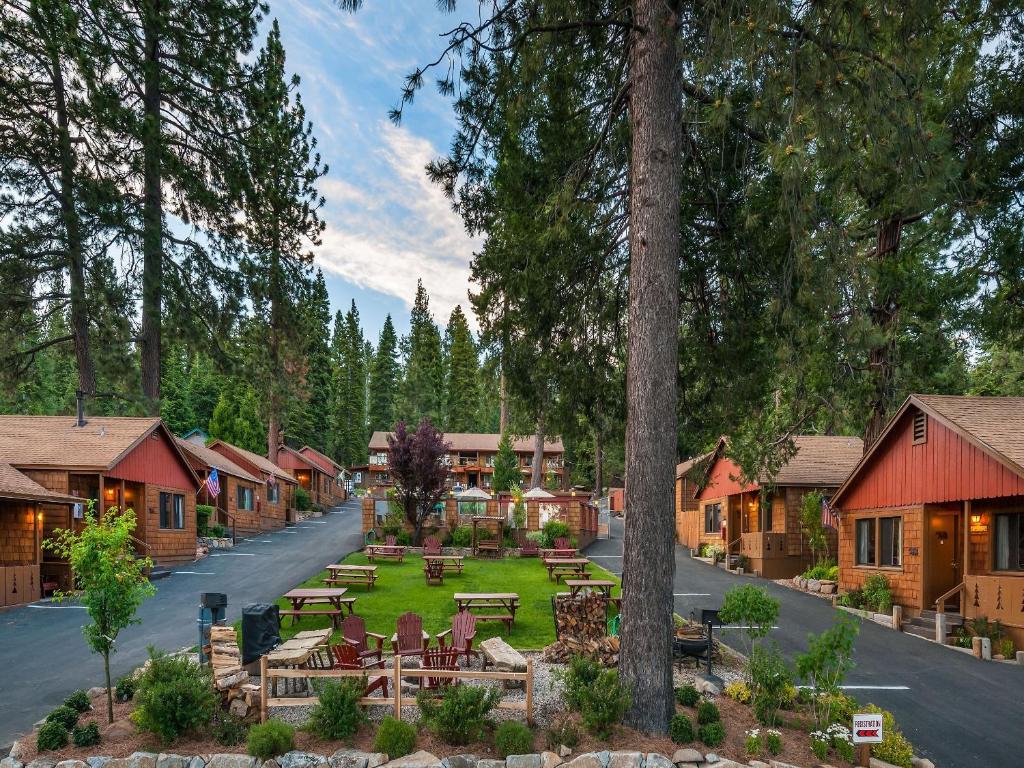 Zahrada ubytování Cedar Glen Lodge