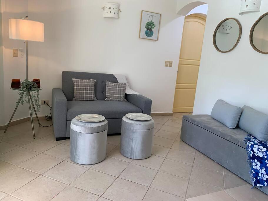 Posezení v ubytování Excelente apartamento en Las Terrenas, Playa Punta Popi.
