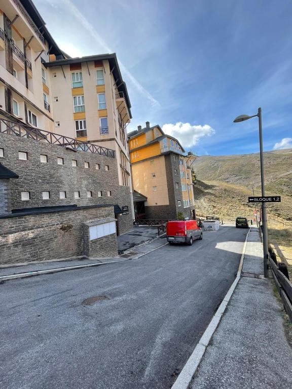 Widok na góry z tego apartamentu