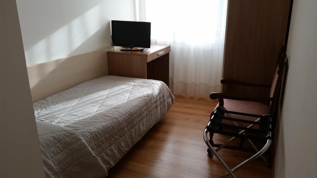 TV a/nebo společenská místnost v ubytování Hotel Gronda Lagunare