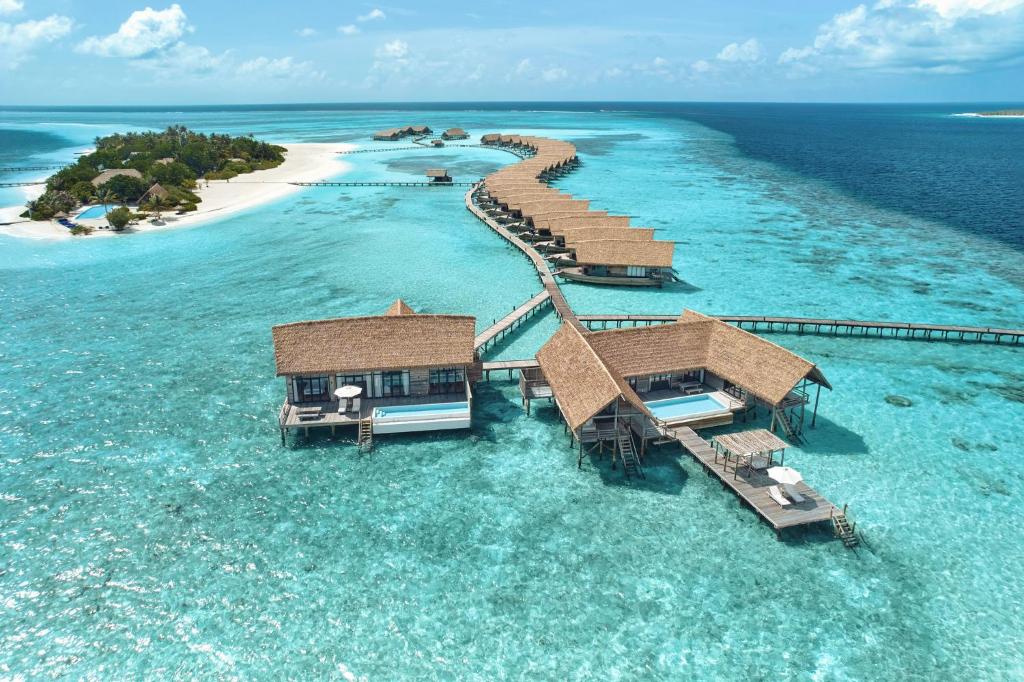 Landskap semula jadi dekat dengan resort