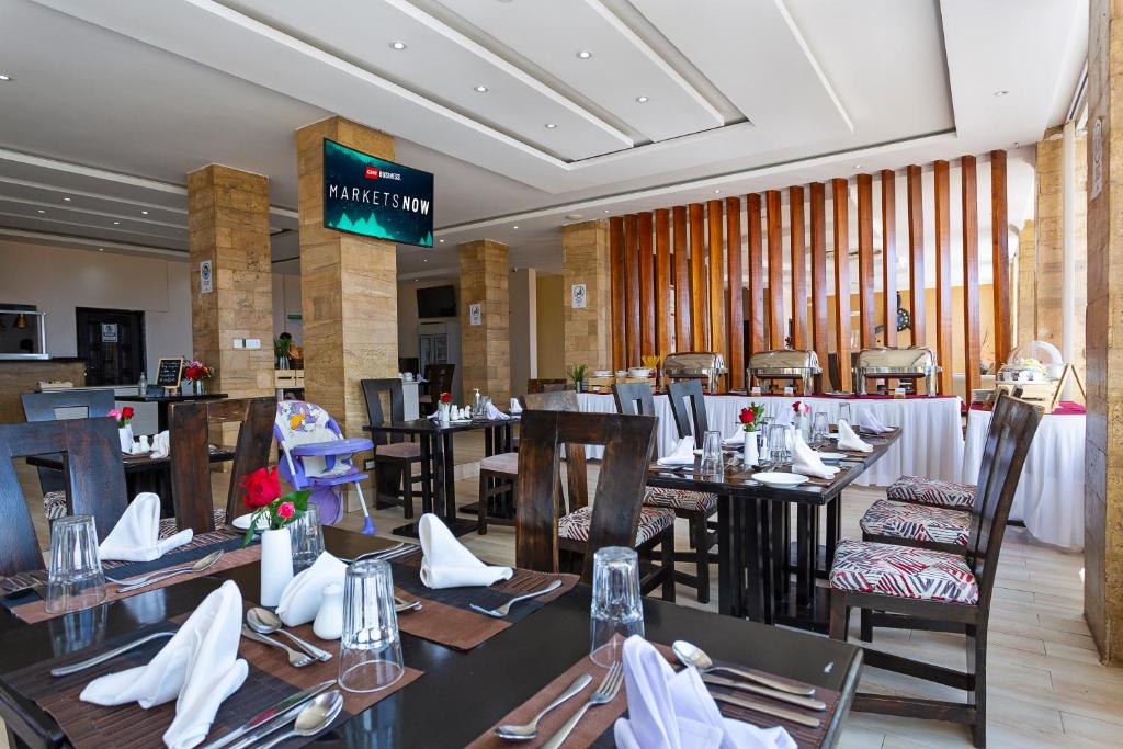 Restaurace v ubytování The Nest Boutique Hotel