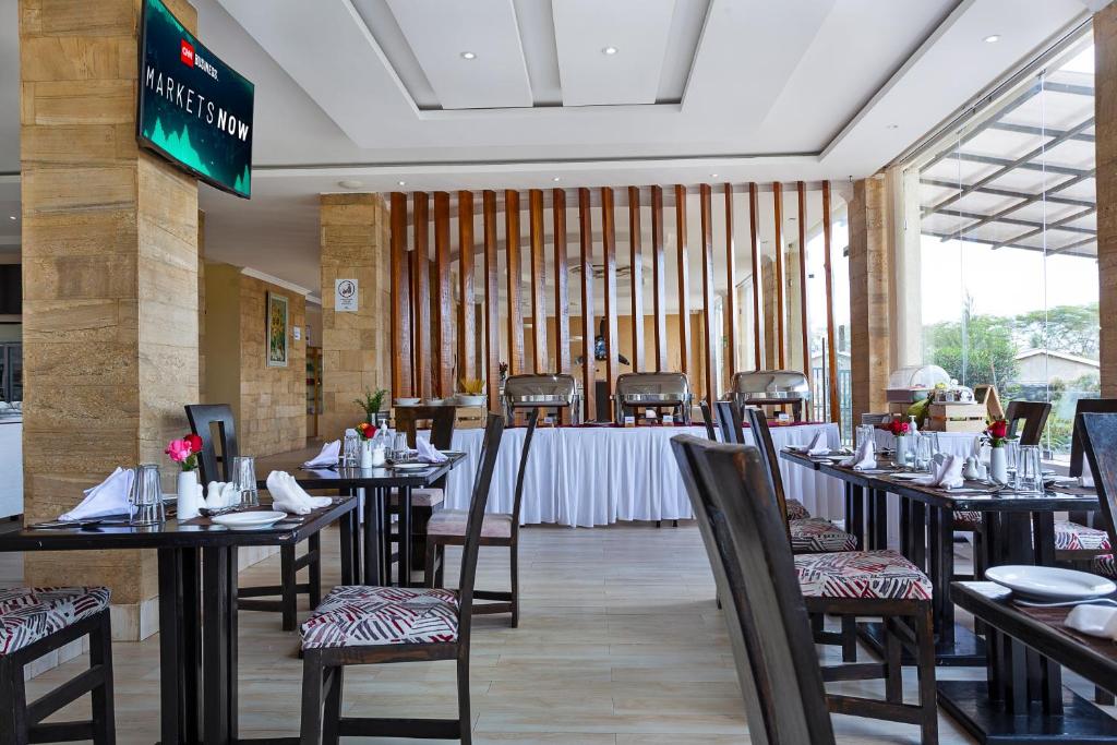 Restaurace v ubytování The Nest Boutique Hotel
