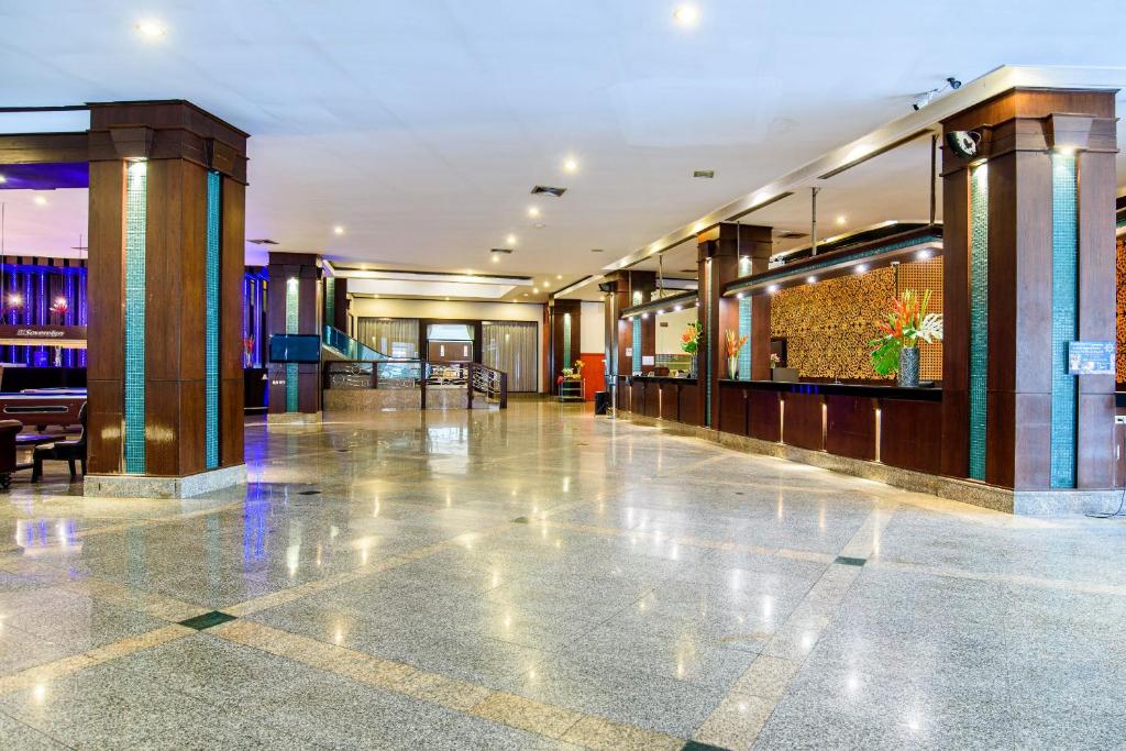 Vstupní hala nebo recepce v ubytování Marine Yensabai Pattaya