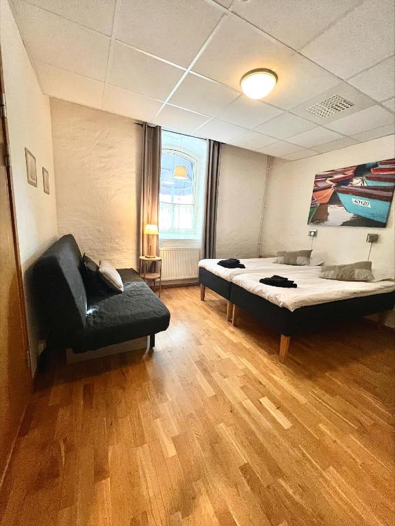Posezení v ubytování Hotell Alderholmen