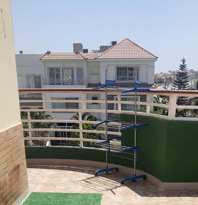 Balkón nebo terasa v ubytování ZED PARK VIEW Top Roof Apartment Sheikh Zayed