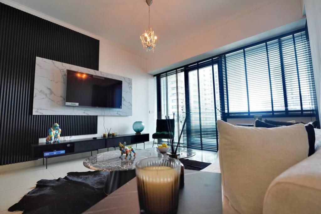 Posezení v ubytování Marina, 1 bedroom apartment, Stunning View Palm Jumeirah