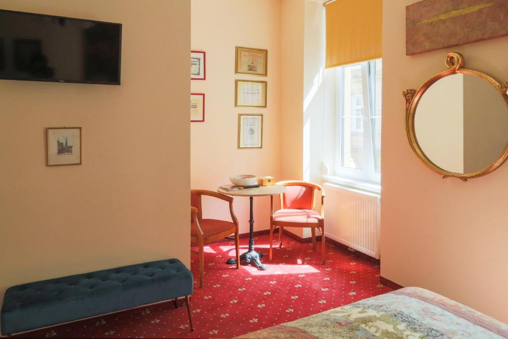 Altwienerhof Boutique Hotel電視和／或娛樂中心
