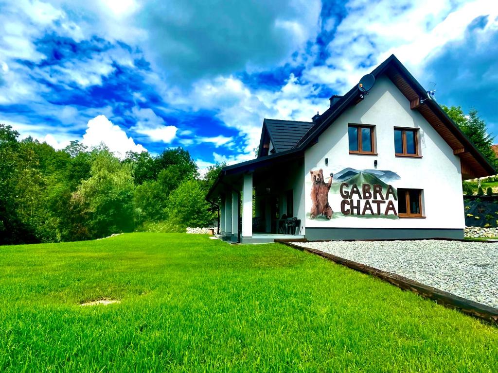 Vonkajšia záhrada v ubytovaní GABRA CHATA