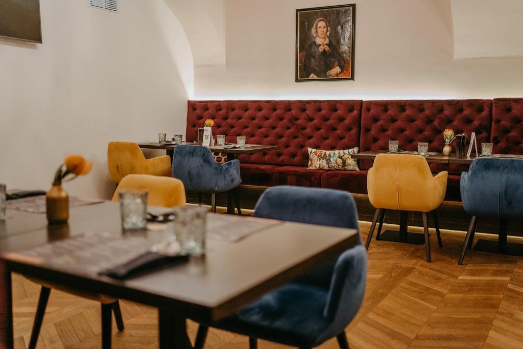 Posezení v ubytování Hotel Palais26