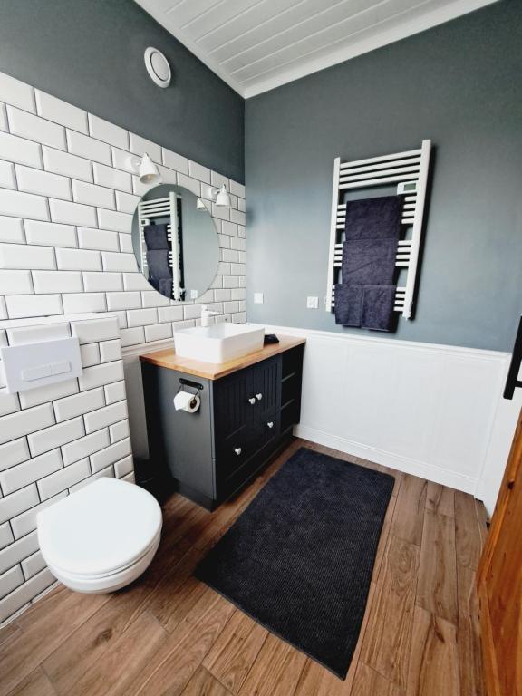 Kúpeľňa v ubytovaní apartament BB