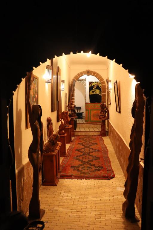 Posezení v ubytování Hotel Dar El Qdima
