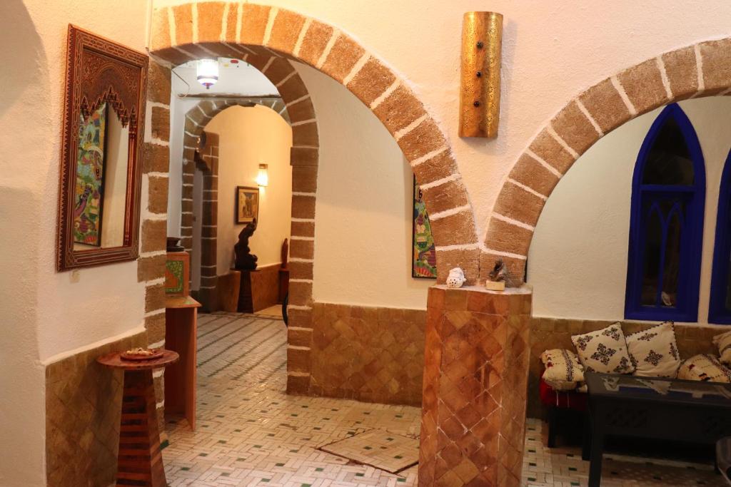Posezení v ubytování Hotel Dar El Qdima