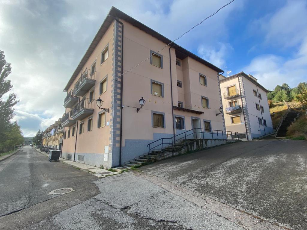 Budova, kde se apartmán nachází