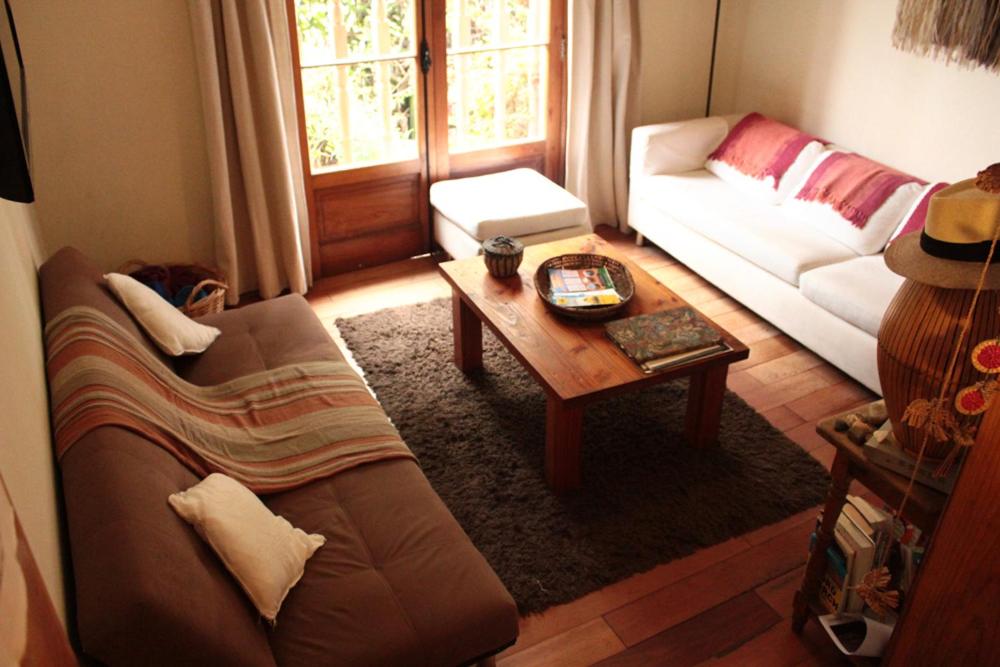 Posezení v ubytování El Arbol Hostel