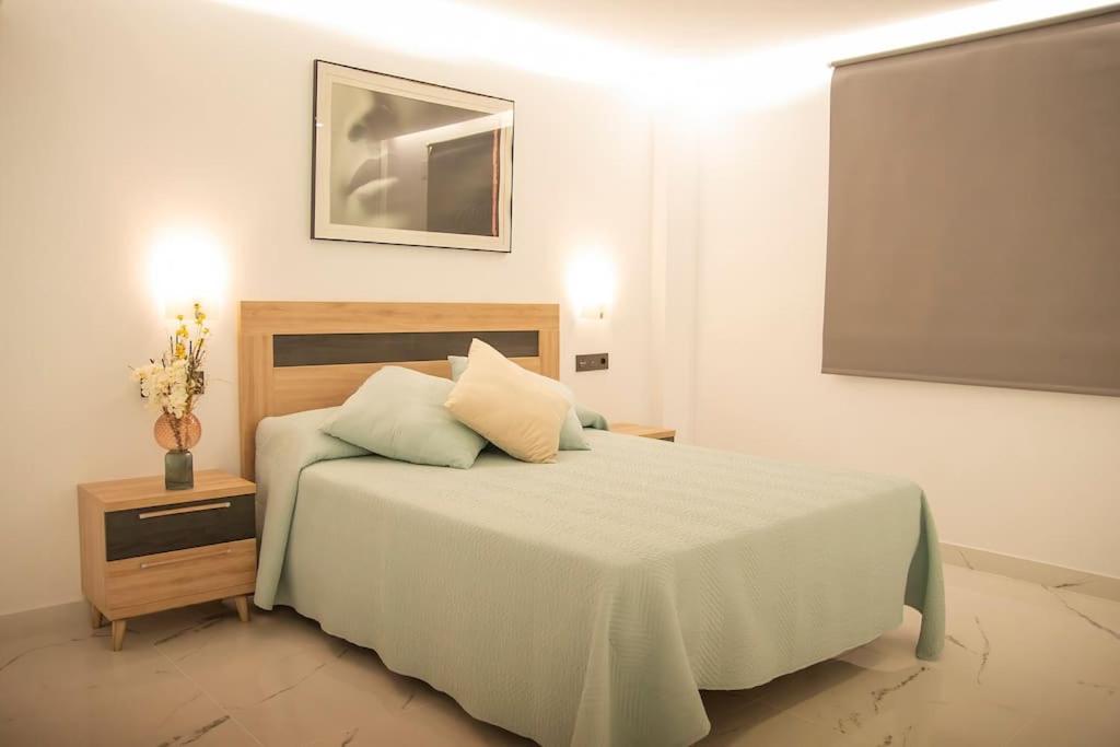 Posteľ alebo postele v izbe v ubytovaní Villa el Olivo