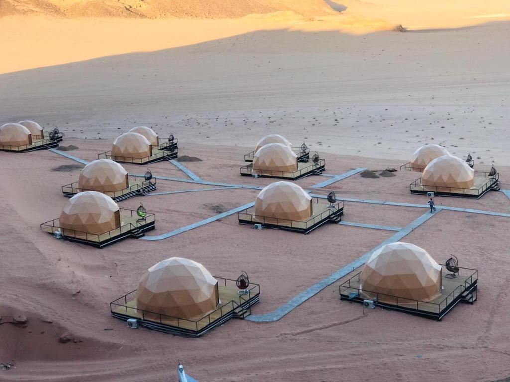 Fotografie z fotogalerie ubytování Hasan Zawaideh luxury camp 2 v destinaci Wadi Rum