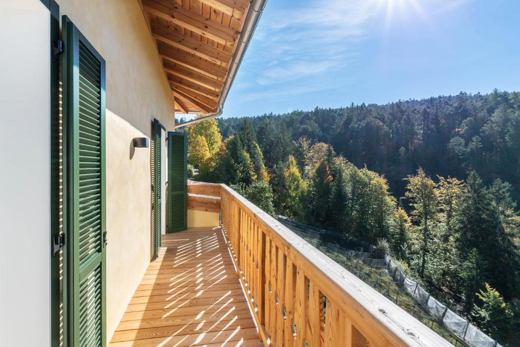 Nespecifikovaný výhled na hory nebo výhled na hory při pohledu z apartmánu