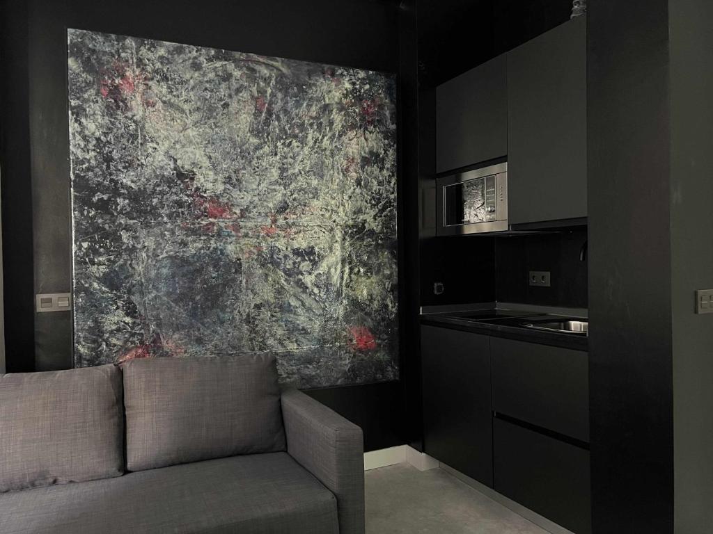 Posezení v ubytování Innova Spaces Málaga