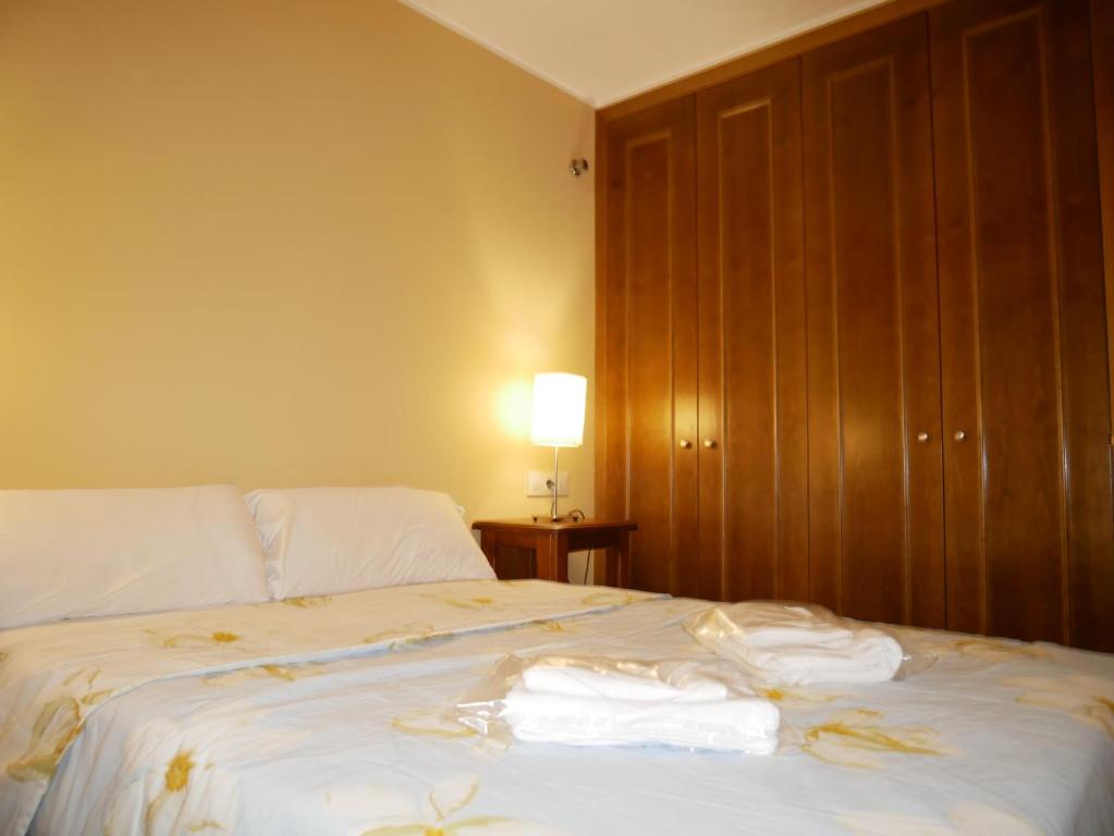 Postel nebo postele na pokoji v ubytování Comapedrosa-Vacances Pirinenca