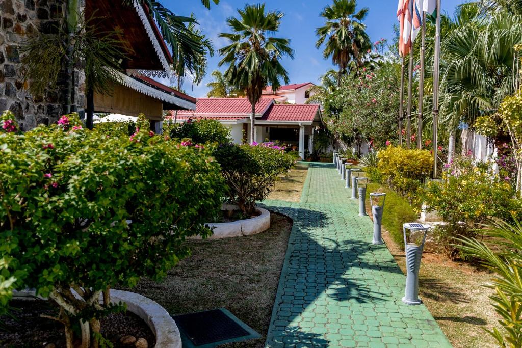 Zahrada ubytování Villa Caballero