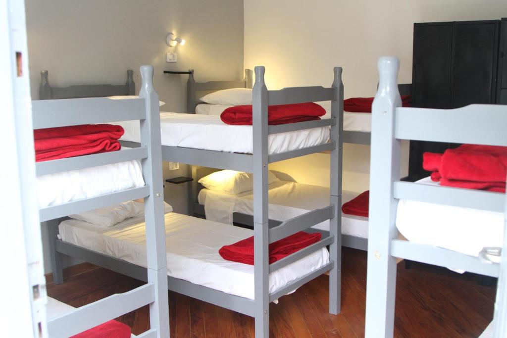 Llit o llits en una habitació de Soul Hostel Av Paulista Bela Vista 1
