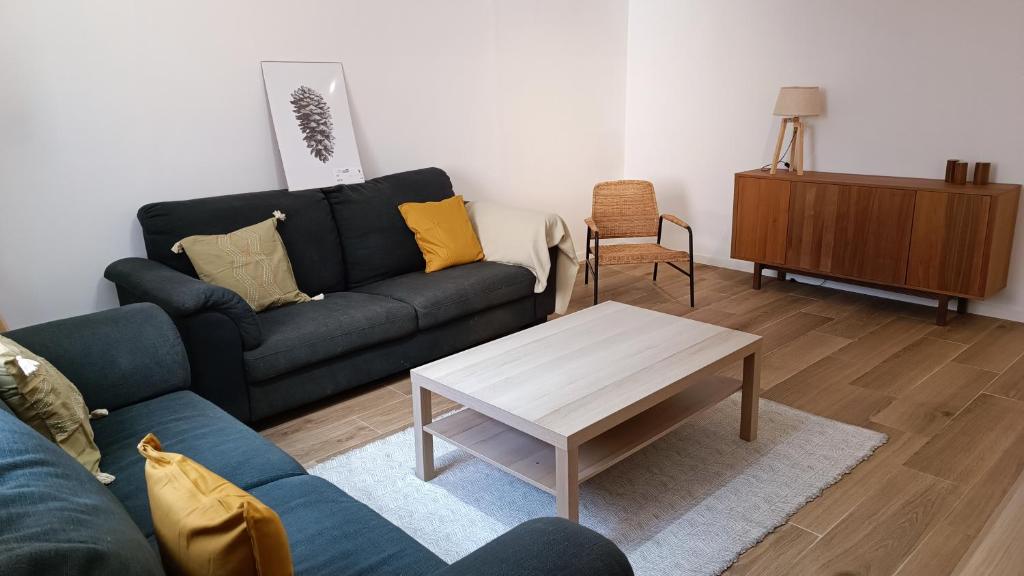 Posezení v ubytování BOUTIQUE Apartment AVE Centro Lleida