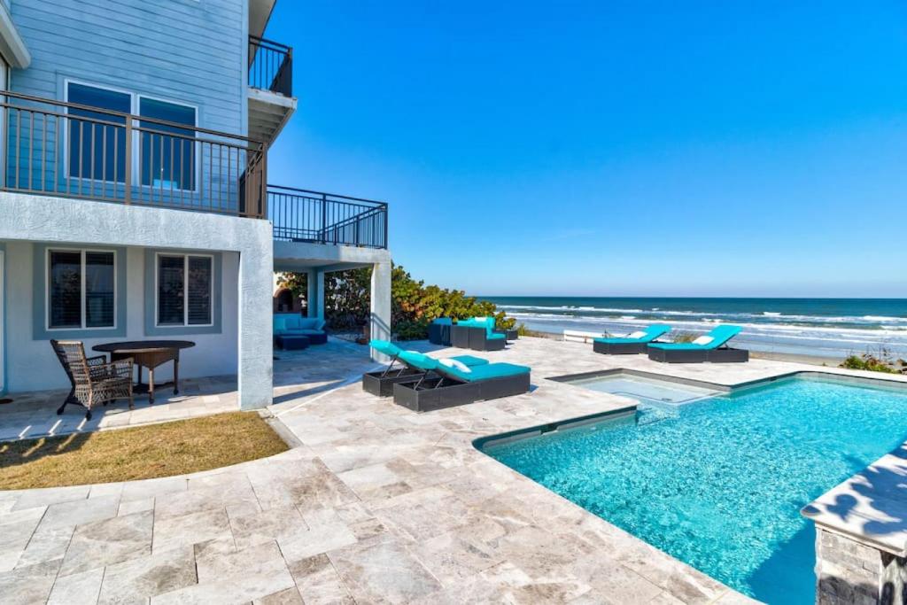 Pool 6 Bedrooms Direct Oceanfront 2 Kitchens, Port Orange (updated