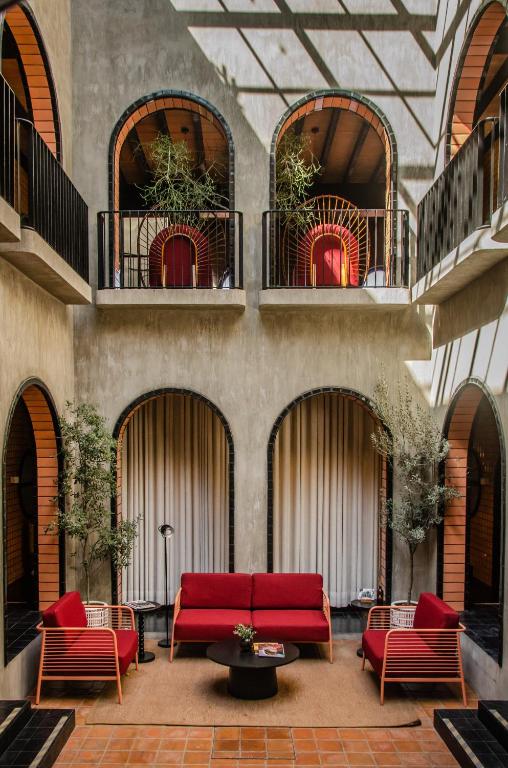 Posezení v ubytování Casa Hoyos - Hotel Boutique