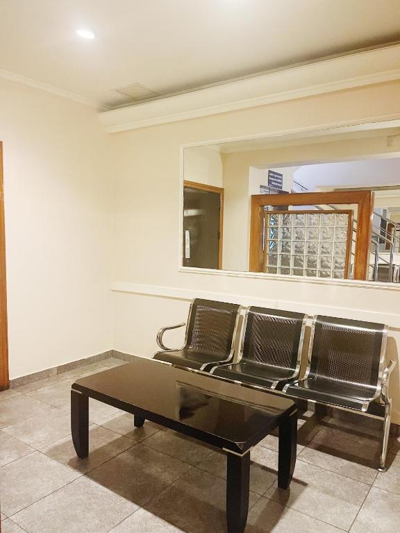 Posezení v ubytování Hotel Pensión Anduriña