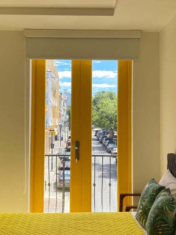 Postel nebo postele na pokoji v ubytování Hotel Nest